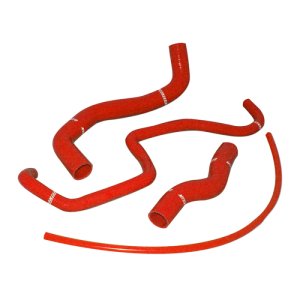 Nissan 350Z Radiator Hose Kit - Mishimoto - Silicone - Red - `03-`06