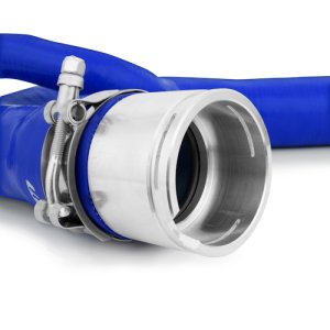 GMC Sierra 2500 HD Radiator Coolant Hose Kit - Mishimoto - Mishimoto 6.6L Duramax Silicone - Blue - `06-`10