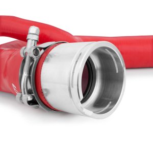 GMC Sierra 3500 HD Radiator Coolant Hose Kit - Mishimoto - 6.6L Duramax Silicone - Red - `07-`10