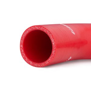 GMC Sierra 3500 HD Radiator Coolant Hose Kit - Mishimoto - 6.6L Duramax Silicone - Red - `07-`10