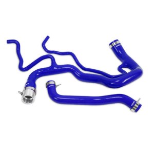 GMC Sierra 3500 HD Radiator Coolant Hose - Mishimoto - Silicone, 6.6L Duramax - Blue - 2015