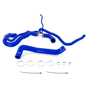 Chevrolet Duramax Radiator Coolant Hose Kit - Mishimoto - Silicone - Blue - `17-`19