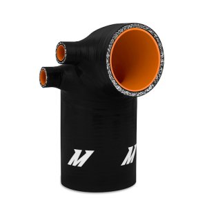 BMW Z3 M Roadster Performance Air Intake - Mishimoto - Silicone Intake Boot w/ 3.5in HFM - Black - `98-`00