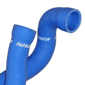 BMW M3 Silicone Radiator Hose Kit - Mishimoto - Dual-Layer High-Grade Silicone - Blue - `01-`06