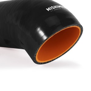 BMW 3 Series Performance Air Intake - Mishimoto - N52 Engine Silicone Intake Boot - Black - 2006