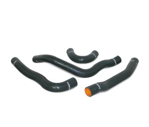 Mitsubishi Evolution Radiator Hose Kit - Mishimoto - Silicone - Black - `10-`11