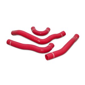Mitsubishi Evolution Radiator Hose Kit - Mishimoto - Silicone - Red - `10-`11