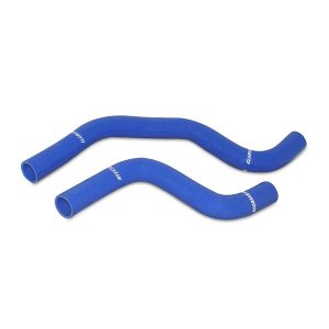 Mitsubishi Evolution Radiator Hose Kit - Mishimoto - Silicone - Blue - `03-`05