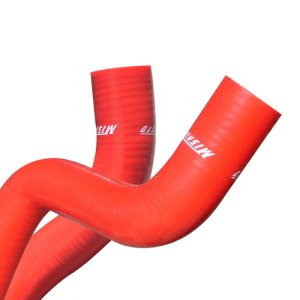 Mitsubishi Evolution Radiator Hose Kit - Mishimoto - Silicone - Red - `05-`06
