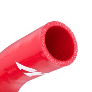 Ford F-550 Super Duty Radiator Coolant Hose Kit - Mishimoto - Silicone, 7.3L Powerstroke - Red - `01-`03