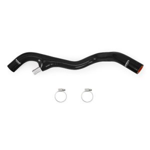 Ford F-250 Radiator Coolant Hose Kit - Lower Overflow - Mishimoto - Silicone with Metal Y-Fitting - Black - `03-`04