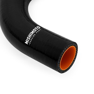 Ford F-250 Radiator Coolant Hose Kit - Lower Overflow - Mishimoto - Silicone with Metal Y-Fitting - Black - `03-`04