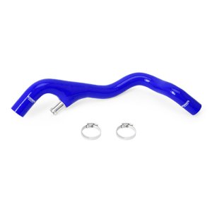 Ford F-350 Radiator Coolant Hose Kit - Lower - Mishimoto - Silicone Hose with CNC Metal Y-Fitting - Blue - `05-`07
