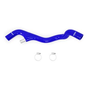 Ford F-350 Radiator Coolant Hose Kit - Lower - Mishimoto - Silicone Hose with CNC Metal Y-Fitting - Blue - `05-`07 Ford F-350 Radiator Coolant Hose Kit - Lower - Mishimoto - Silicone Hose with CNC Metal Y-Fitting - Blue - `05-`07