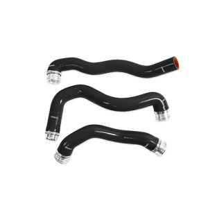Ford Powerstroke Radiator Coolant Hose Kit - Mishimoto - Silicone - Black - `08-`10