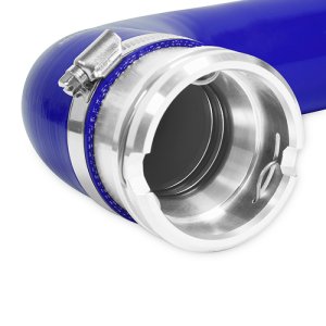 Ford Powerstroke Radiator Coolant Hose Kit - Mishimoto - Silicone - Blue - `08-`10