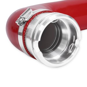 Ford Powerstroke Radiator Coolant Hose Kit - Mishimoto - Silicone - Red - `08-`10