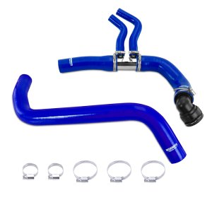 Ford F-150 Radiator Hose Kit - Mishimoto - Silicone Coolant - Blue - `11-`14