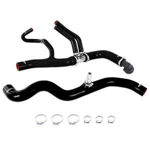 Ford Raptor Radiator Coolant Hose Kit - Mishimoto - Silicone Coolant Hose - Black - `17-`19