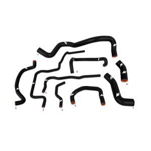 Volkswagen Golf Radiator Hose Kit - Mishimoto - Silicone - Black - `99-`05 Volkswagen Golf Radiator Hose Kit - Mishimoto - Silicone - Black - `99-`05