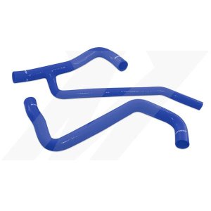Ford Mustang Radiator Hose Kit - Mishimoto - Silicone - Blue - `07-`10