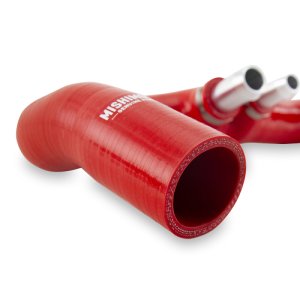 Jeep Wrangler JL Radiator Coolant Hose Kit - Mishimoto - Silicone - Red - `18-`27