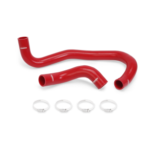 Dodge Challenger Radiator Coolant Hose Kit - Mishimoto - Silicone - Red - `06-`10