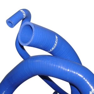 Ford Mustang Radiator Hose Kit - Mishimoto - Silicone - Blue - `05-`06