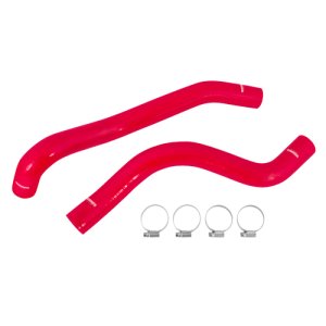 Ford Mustang Radiator Coolant Hose Kit - Mishimoto - Silicone - Red - `15-`17