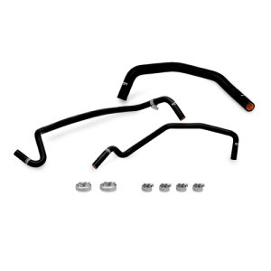 Ford Mustang Silicone Ancillary Coolant Hose Kit - Mishimoto - Mishimoto MMHOSE-MUS8-15ANCBK - Black - `15-`23