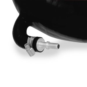 Ford Mustang Performance Air Intake - Mishimoto - Performance Silicone Induction Hose - Black - `15-`17