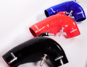Ford Mustang Performance Air Intake - Mishimoto - Performance Silicone Induction Hose - Black - `15-`17