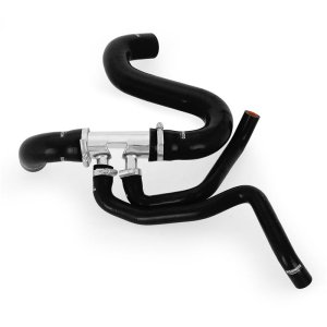 Ford Mustang Radiator Hose Kit - Lower - Mishimoto - Silicone - Black - `15-`17