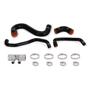 Ford Mustang Radiator Hose Kit - Lower - Mishimoto - Silicone - Black - `15-`17