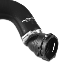 Ford Mustang Radiator Hose - Upper - Mishimoto - Silicone - Black - `15-`17