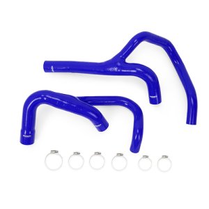 Ram 2500 Radiator Silicone Hose Kit - Mishimoto - Direct Fit for 6.7L Cummins - Blue - `13-`14