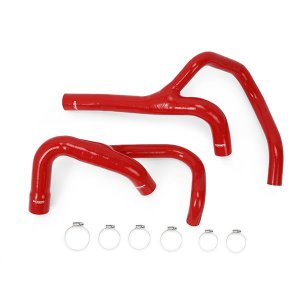 Dodge Ram Radiator Hose Kit - Mishimoto - Silicone, 6.7L Cummins - Red - `13-`14