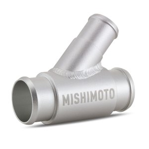 RAM 3500 Aluminum Coolant Y-Pipe - Mishimoto - Clear Anodized - `13-`14