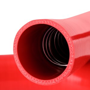 RAM Cummins Radiator Coolant Hose Kit - Mishimoto - Silicone - Red - `19-`24