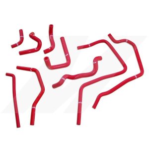 Subaru Impreza Silicone Ancillary Hose - Mishimoto - MM Silicone - Red - `01-`05