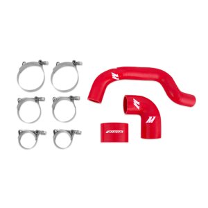 Subaru Impreza Intercooler Hoses - Mishimoto - Silicone - Red - `04-`07