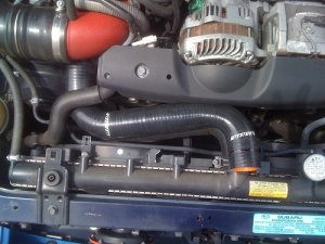 Subaru Impreza Radiator Hose Kit - Mishimoto - Silicone, High Grade, Heat-Resistant - Red - `02-`05