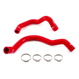 Jeep Cherokee XJ Radiator Hose Kit - Mishimoto - Silicone - Red - `91-`01