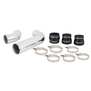 Chevrolet Silverado 2500 HD Intercooler Pipe and Boot Kit - Cold-Side - Mishimoto - DuraCore Technology - Polished - `11-`15