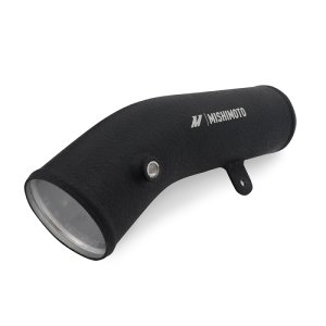 Chevrolet Silverado Intercooler Pipe and Boot Kit - Cold-Side - Mishimoto - MMICP-DMAX-17CWBK - Wrinkle Black - `17-`19