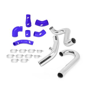 Mitsubishi Evolution Intercooler Pipe Kit - Mishimoto - Blue - `01-`02