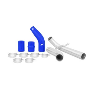 Mitsubishi Evolution Intercooler Pipe Kit - Upper - Mishimoto - Blue - `10-`11