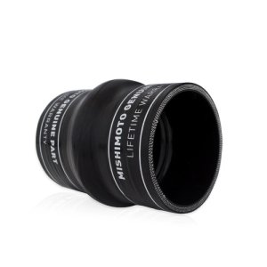 Ford F-550 Super Duty Intercooler Pipe and Boot Kit - Hot-Side - Mishimoto - Mandrel-bent Polished Aluminum - `11-`15