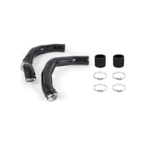 BMW M2 Intercooler Pipe Kit - Mishimoto - Color-Matched, TIG-Welded Aluminum with Cast Midsection - Black Sapphire Metallic - `15-`20