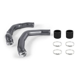 BMW M3 Intercooler Pipe Kit - Mishimoto - Color Matched Charge Pipe Kit - Mineral Gray Metallic - `15-`20
